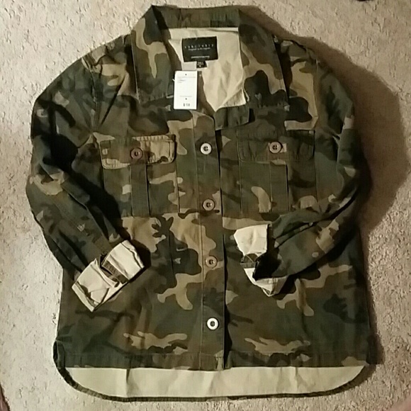Sanctuary Brand Women's Rip Stop Jacket Shacket - Picture 2 of 5